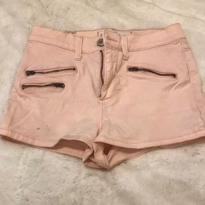 Pink Abercrombie shorts size 6